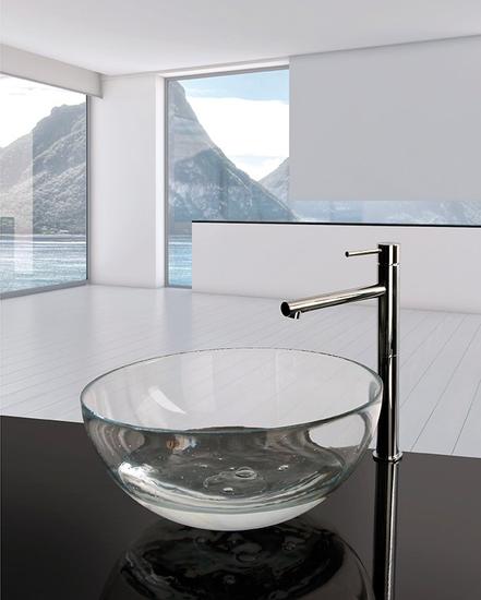 DOMUS miscelatore monocomando per lavabo alto - Bagno Italiano