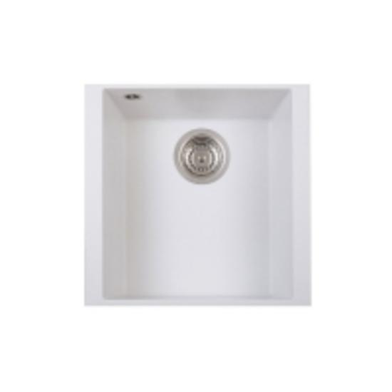 ONE 41.10ST Lavello cucina ad una vasca installazione sotto-top - Bagno Italiano