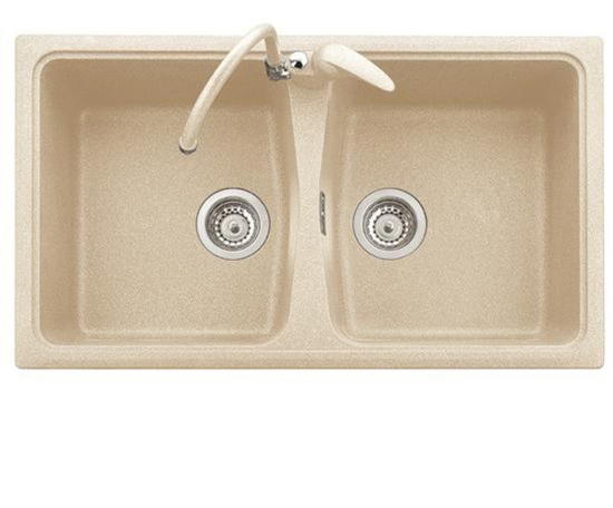 SPAZIO 86.20 Lavello cucina a due vasche - Bagno Italiano