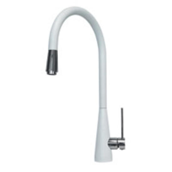 NEWMIX80 miscelatore monocomando con canna tonda - Bagno Italiano