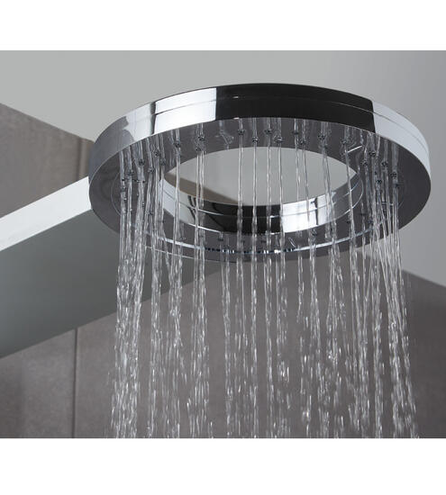 LUNA 3 PLUS  colonna doccia  in alluminio anodizzato e abs - Bagno Italiano