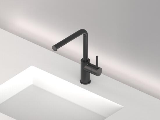 MICRON monocomando lavello cucina con doccetta estraibile - Bagno Italiano
