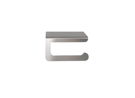 EDEN  mensola in acciaio inox L. 17 cm e portarotolo con fissaggio a parete  - Bagno Italiano