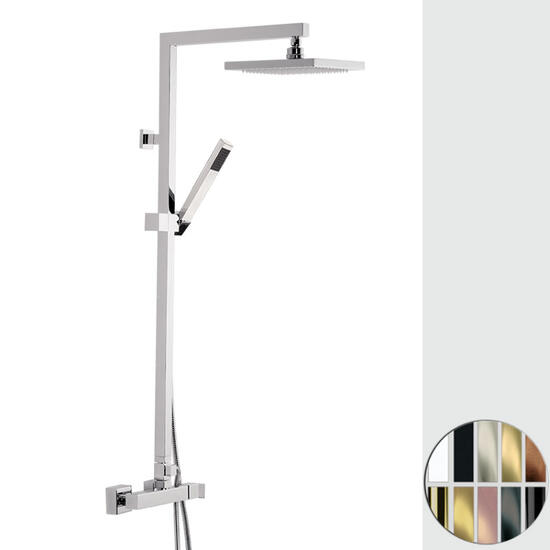 SKYLINE colonna doccia con miscelatore monocomando - Bagno Italiano