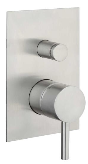 DMB Miscelatore monocomando vasca-doccia incasso Inox 316L - Bagno Italiano