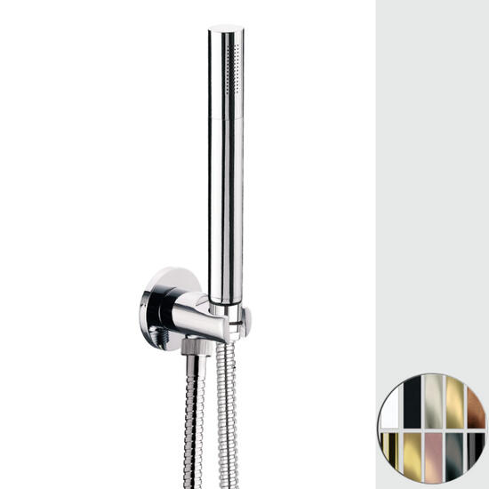 Daniel gruppo vasca/doccia incasso tre vie completo di presa acqua e doccetta finitura cromo - Bagno Italiano