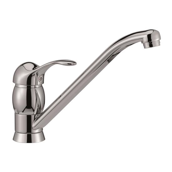  Monocomando lavello canna bassa finitura cromo - Bagno Italiano