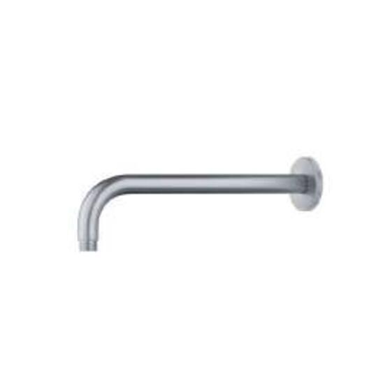 EMPORIO MOTTA Braccio soffione rotondo 300mm in acciaio inox finitura satinato - Bagno Italiano