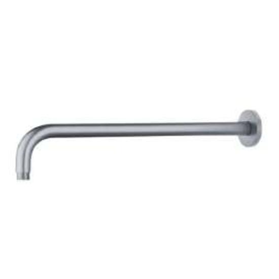 EMPORIO MOTTA Braccio soffione rotondo 400mm in acciaio inox finitura satinato - Bagno Italiano