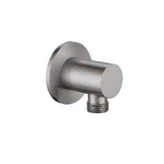 EMPORIO MOTTA Presa acqua rotonda in acciaio inox finitura satinato - Bagno Italiano