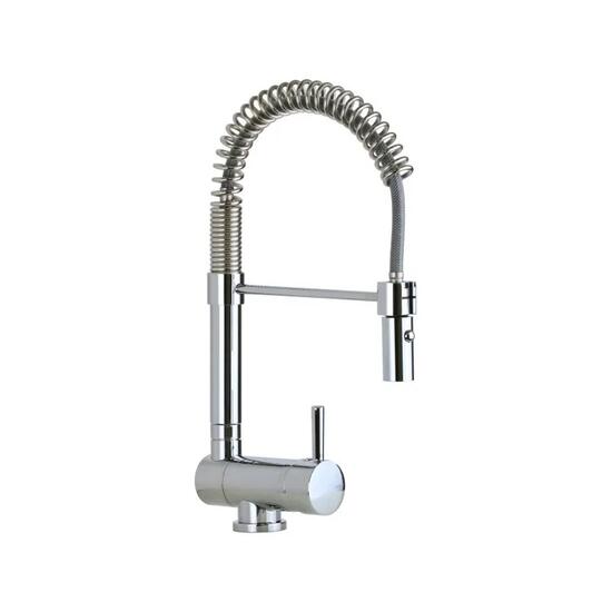  miscelatore cucina sottofinestra con canna abbattibile finitura cromo - Bagno Italiano