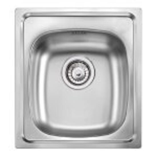 VINTAGE lavello in acciaio inox ad una vasca LISP504410S60 - Bagno Italiano