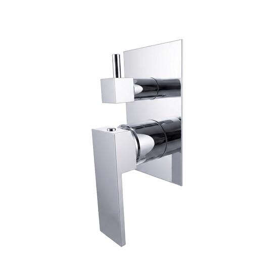 KIKI monocomando doccia completo di incasso con deviatore tre uscite finitura cromo - Bagno Italiano