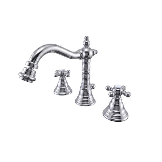OLD FASHION Batteria bidet bocca girevole con scarico - Bagno Italiano