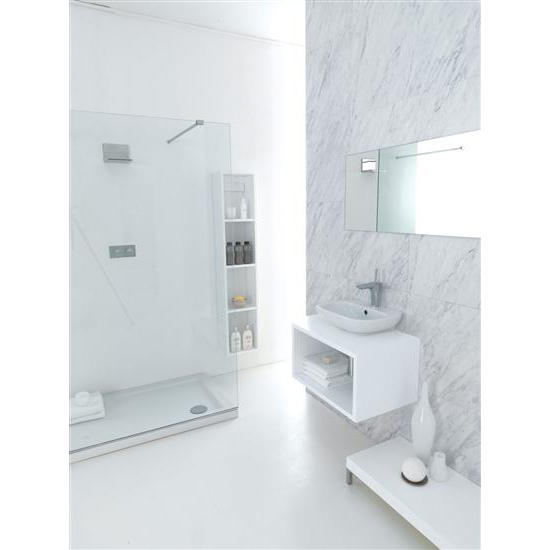 CLEAR lavabo da appoggio/sospeso 75 x 45cm - Bagno Italiano