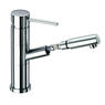 SIMPLY Miscelatore monocomando per lavabo con doccia estraibile - Bagno Italiano