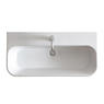 MEG11 lavabo sospeso cm 75x44  monoforo - Bagno Italiano