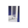 KETCH Pieghevole vasca finitura bianco 4 ANTE acrilico (misura 160 h.140) - Bagno Italiano