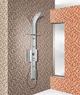 SFERA pannello doccia  in alluminio anodizzato e abs - Bagno Italiano