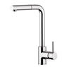 HI-TECH rubinetto miscelatore lavello cucina con doccino in abs cromato - Bagno Italiano