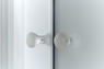 TAKO Box doccia Circolare scorrevole finitura bianco 80 cm trasparente (misura 78/80-78/90 h.185) - Bagno Italiano