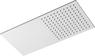 WALL Soffione rettangolare in acciaio inox anticalcare - Bagno Italiano