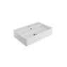 TRATTO Lavabo sospeso monoforo Rettangolare 65 - Bagno Italiano