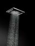 BAGNO ITALIANO - IRIS soffione doccia in acciaio inox a led cm. 26x26 con cromoterapia - Bagno Italiano