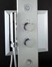 EVO 140 pannello doccia in alluminio anodizzato e abs h.140 cm - Bagno Italiano