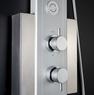 EVO 140 pannello doccia in alluminio anodizzato e abs h.140 cm - Bagno Italiano