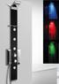EVO 140 pannello doccia in alluminio anodizzato e abs h.140 cm - Bagno Italiano