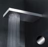 WALL Soffione rettangolare in acciaio inox anticalcare - Bagno Italiano