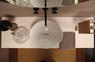 AFYA lavabo d'appoggio pitone bianco - Bagno Italiano