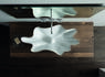 SHELL lavabo d'appoggio filo platino - Bagno Italiano