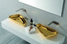 SCALENE lavabo d'appoggio gold - Bagno Italiano