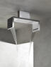 SF118A Soffione a soffitto 554x202 mm in acciaio - Bagno Italiano