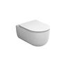 MILADY vaso sospeso "rimless" + coprivaso - Bagno Italiano