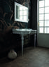 QUEEN lavabo consolle doppio bacino 120 cm. + coppia gambe QUEEN - Bagno Italiano