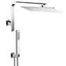 LYBRA QUADRO kit soffione con presa acqua e doccia - Bagno Italiano
