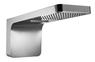 TESEO Soffione a muro 555x300 3 getti in acciaio inox - Bagno Italiano