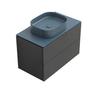 TABULAE mobile bagno sospeso cm.81x46 con lavabo - Bagno Italiano
