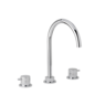 TONDì Batteria lavabo tre fori con scarico - Bagno Italiano
