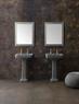 ALBANO lavabo 50 cm + colonna - Bagno Italiano