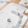 AQUArelax miscelatore CUBE rubinetto lavabo monoleva cromo - Bagno Italiano