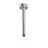 EMPORIO MOTTA Braccio soffione da soffitto rotondo 200mm in acciaio inox finitura satinato - Bagno Italiano