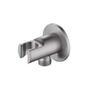 EMPORIO MOTTA Presa acqua con supporto doccetta frontale  in acciaio inox finitura satinato - Bagno Italiano