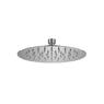 EMPORIO MOTTA Soffione tondo ultra piatto  diam. 250mm in acciaio inox finitura satinato - Bagno Italiano