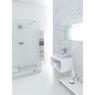 CLEAR lavabo da appoggio/sospeso 55 x 40 cm - Bagno Italiano