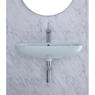 CLEAR lavabo da appoggio/sospeso 45 x 35 cm - Bagno Italiano