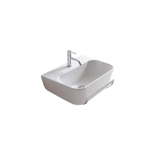 MEG11 lavabo sospeso cm 65x44  monoforo - Bagno Italiano